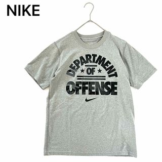 ナイキ(NIKE)の美品✨NIKE ナイキ 半袖 Tシャツ グレー カモフラージュ ロゴ メンズ L(Tシャツ/カットソー(半袖/袖なし))