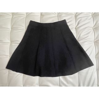 ザラ(ZARA)のZARA  フレアミニスカート　XS  黒(ミニスカート)