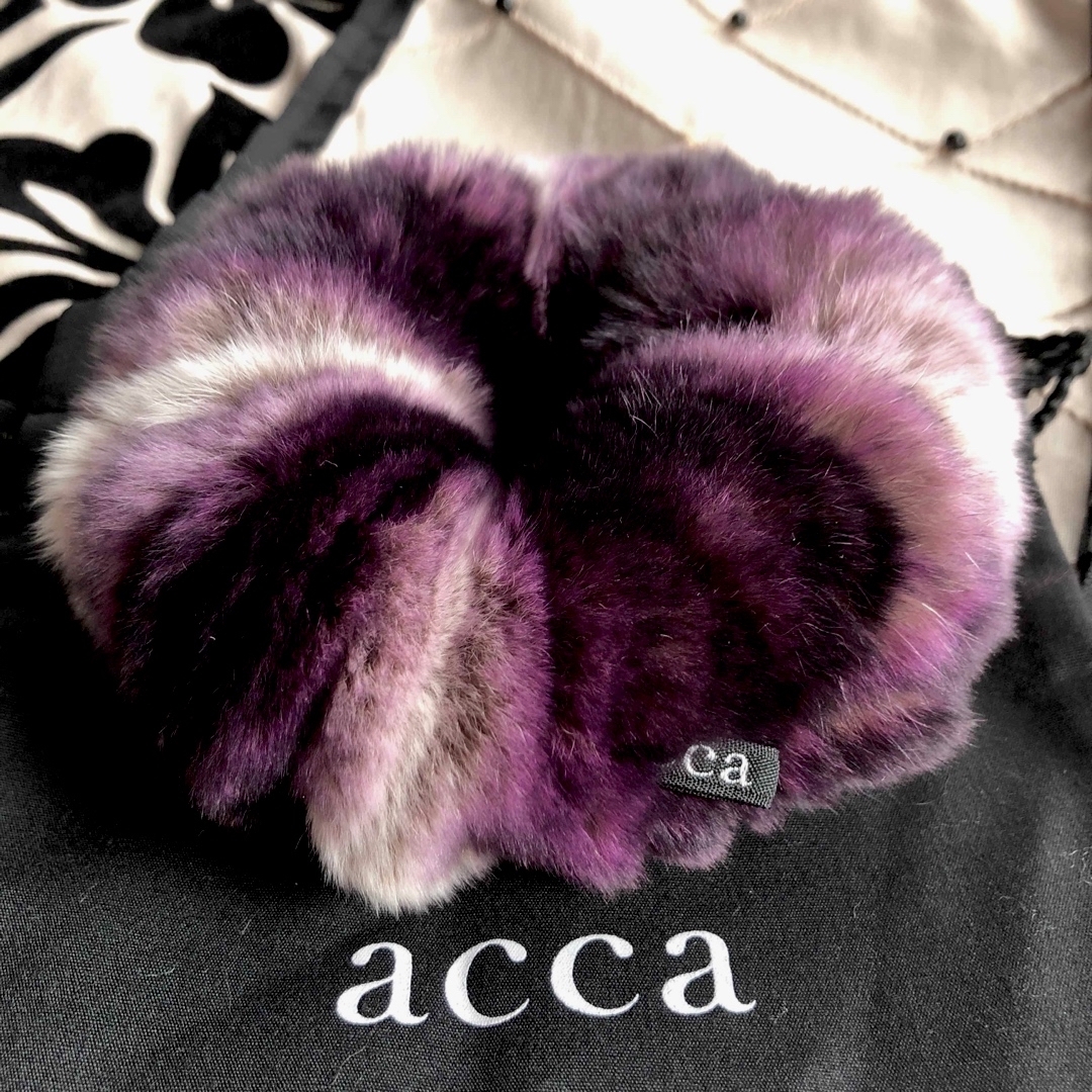 アッカacca 限定品♡フワフワ♡ボリューム♡リアルファーシュシュ アッカacca 限定品♡フワフワ♡ボリューム♡リアルファーシュシュ