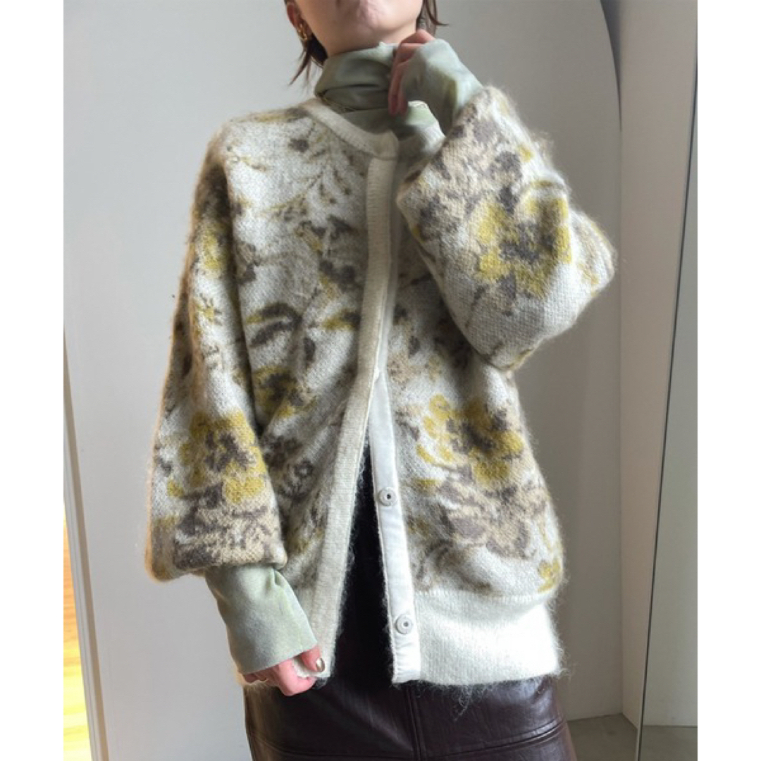 Ameri VINTAGE(アメリヴィンテージ)のAmeri VINTAGE 3WAY NOSTALGIC RUG KNIT レディースのトップス(ニット/セーター)の商品写真