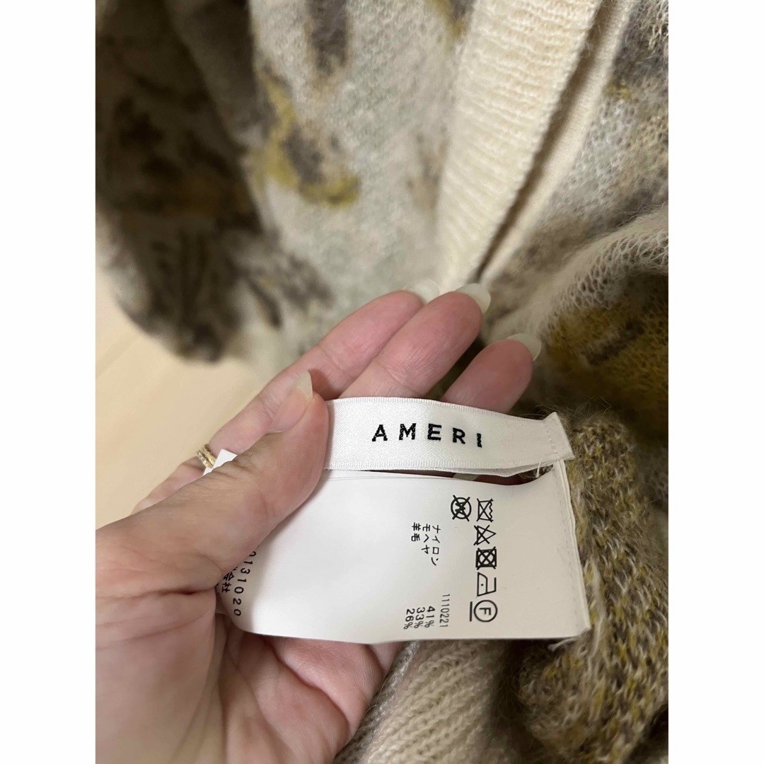 Ameri VINTAGE(アメリヴィンテージ)のAmeri VINTAGE 3WAY NOSTALGIC RUG KNIT レディースのトップス(ニット/セーター)の商品写真