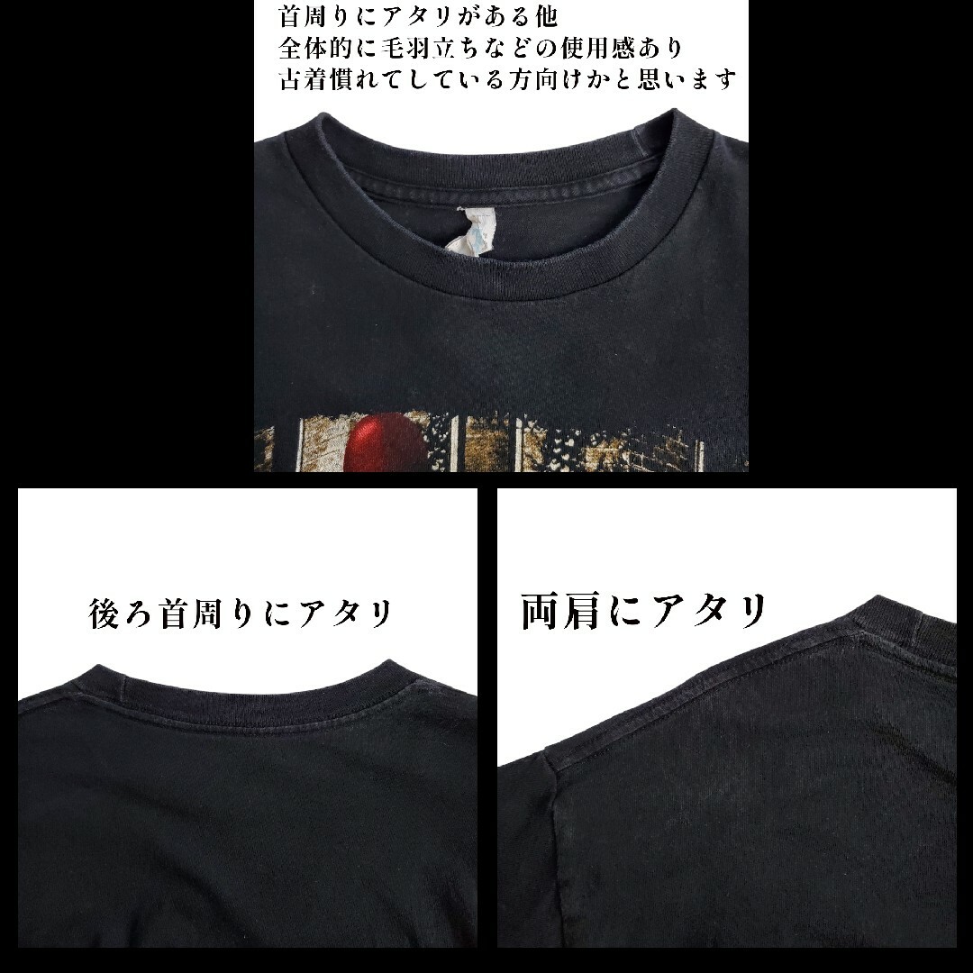 ホラーTシャツ アメリカ直輸入 TEE STYLED ブラック サイズM メンズのトップス(Tシャツ/カットソー(半袖/袖なし))の商品写真