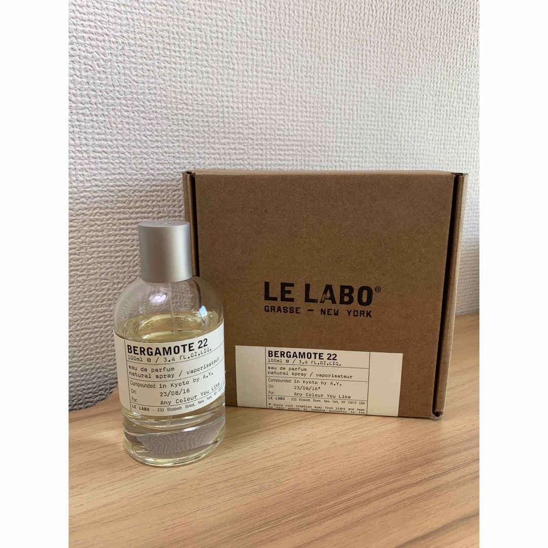 LE LABO ルラボ 香水　ベルガモット22 100ml  ユニセックス