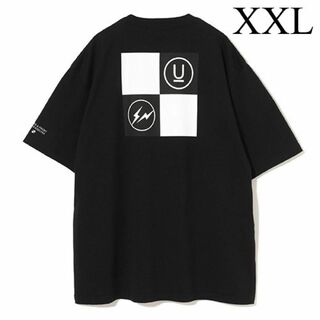 アンダーカバー(UNDERCOVER)のXXL アンダーカバー x フラグメント　Tシャツ　黒　undercover(Tシャツ/カットソー(半袖/袖なし))