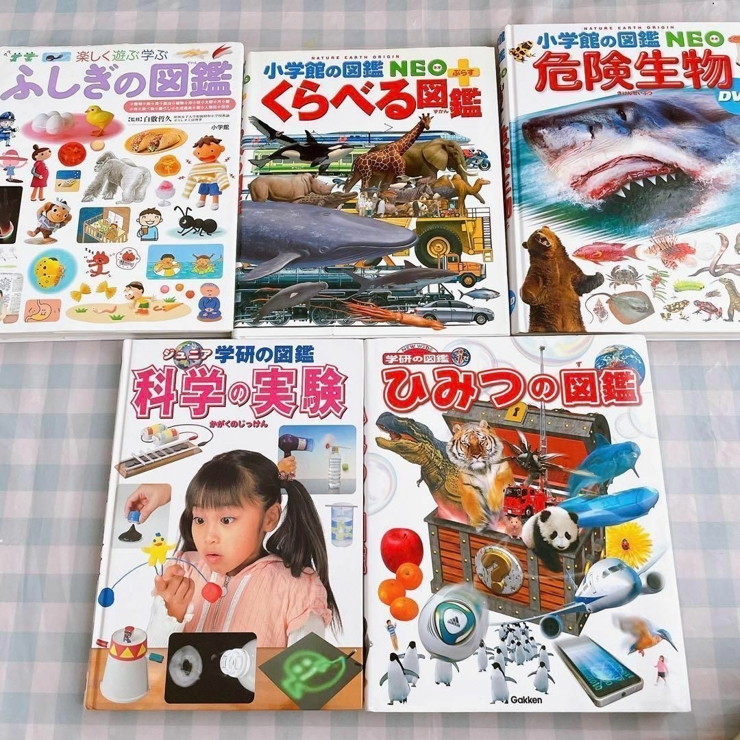 学研(ガッケン)の小学館の図鑑neo 学研の図鑑　チャンピオンリュック　　　　まとめ売り エンタメ/ホビーの本(絵本/児童書)の商品写真