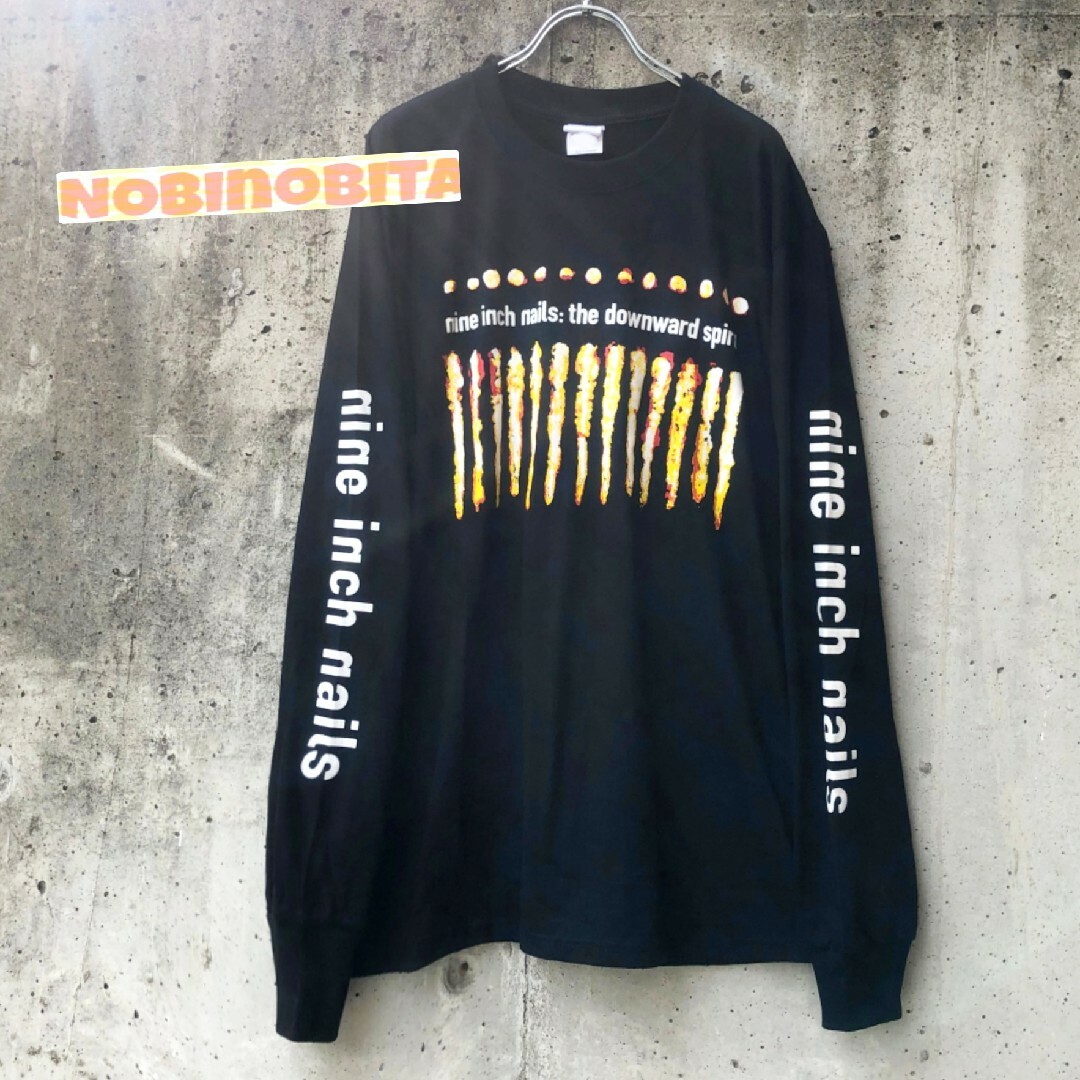 ONE OK ROCK(ワンオクロック)のL/長袖 限定  Nine inch nails  thedownwards メンズのトップス(Tシャツ/カットソー(七分/長袖))の商品写真