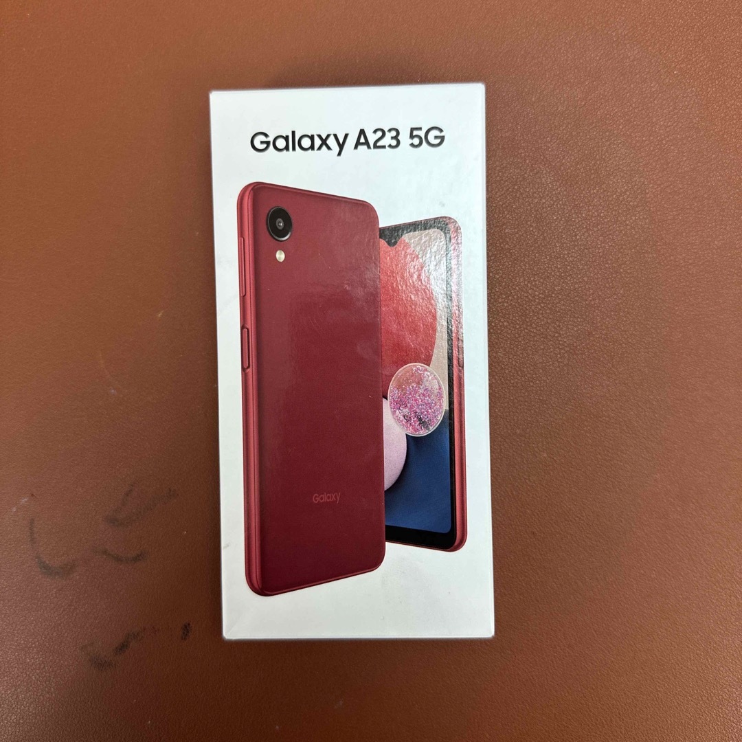 SAMSUNG Galaxy A23 5G SCG18 レッド スマホ/家電/カメラのスマートフォン/携帯電話(スマートフォン本体)の商品写真