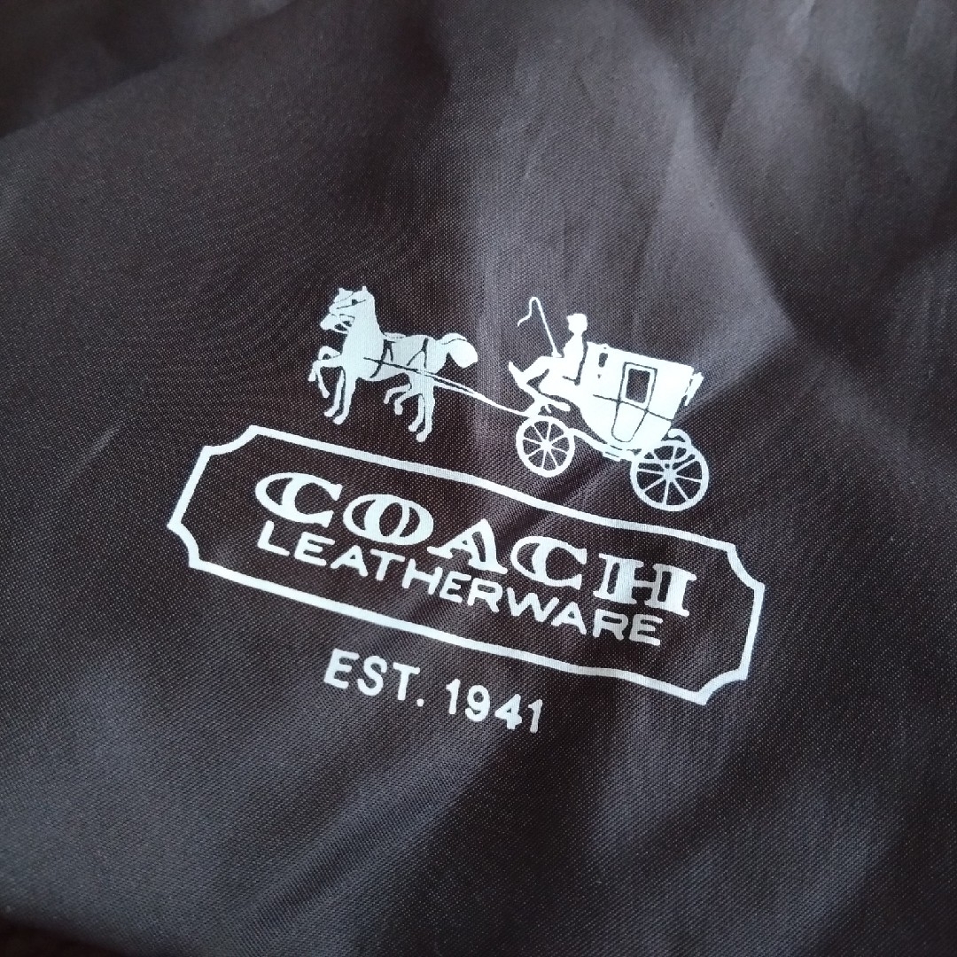 COACH(コーチ)のコーチ　巾着袋 レディースのバッグ(ショップ袋)の商品写真