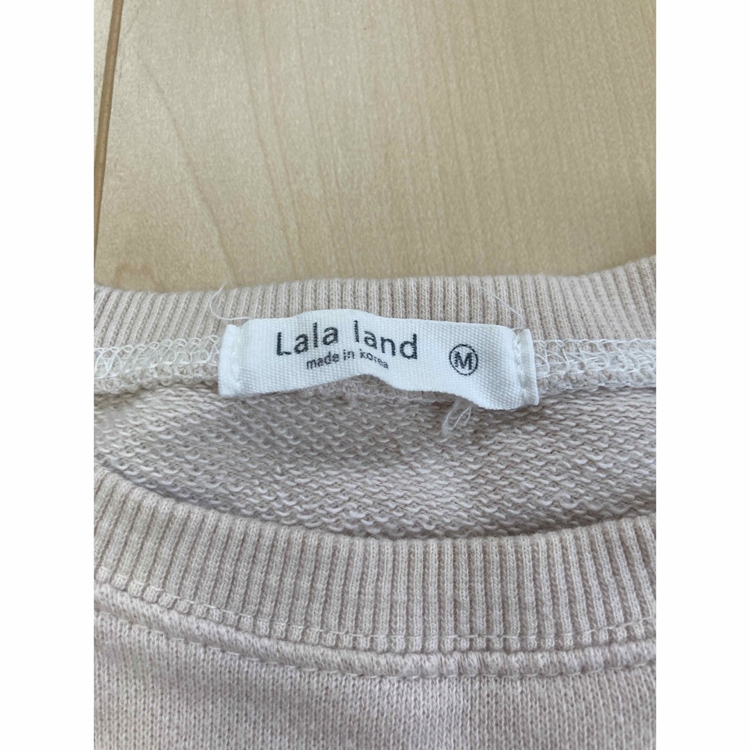 韓国子供服　lalaland kuma mtm トレーナー　100cm キッズ/ベビー/マタニティのキッズ服女の子用(90cm~)(Tシャツ/カットソー)の商品写真