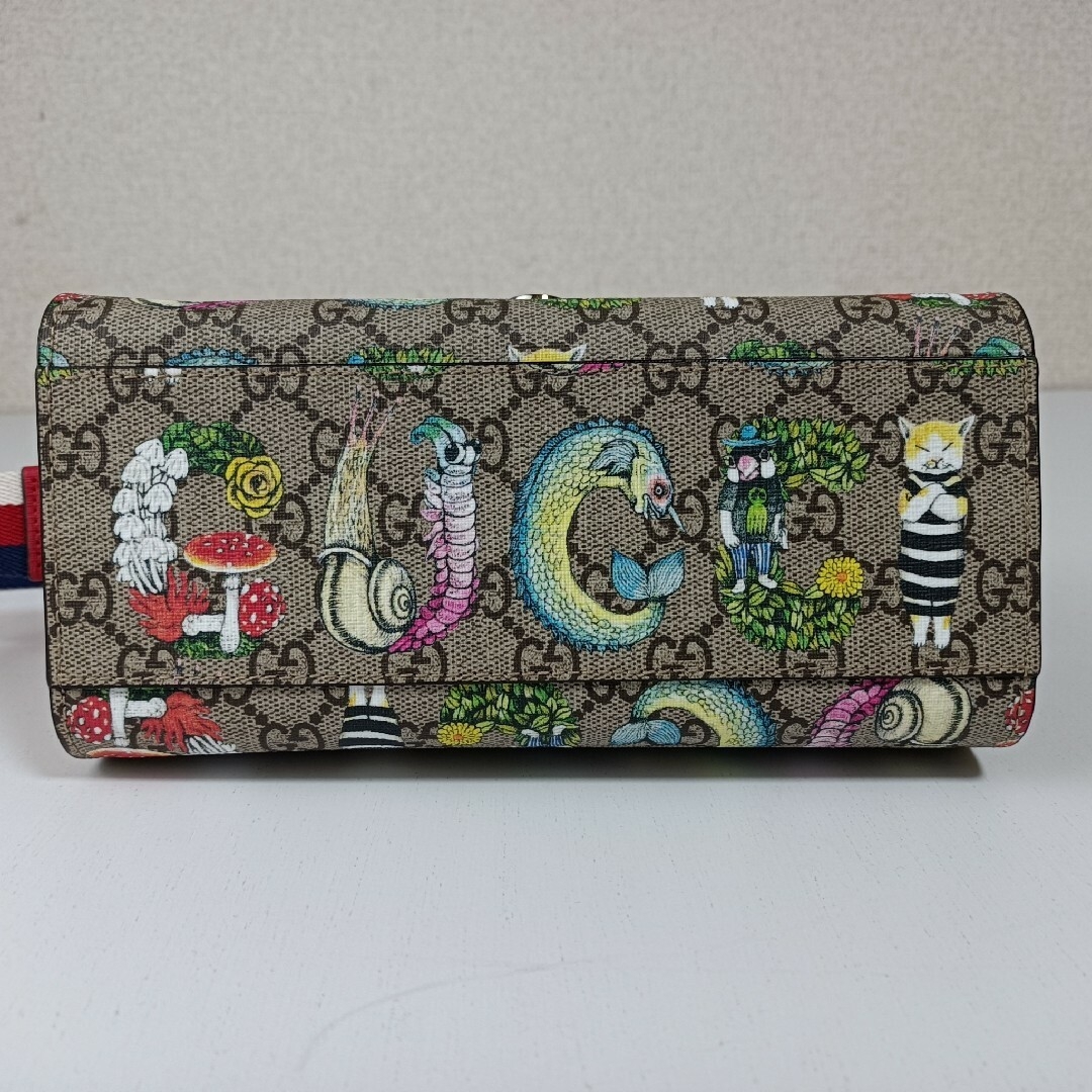 Gucci(グッチ)の大人気完売 GUCCI グッチ ヒグチユウコ コラボ 猫ちゃん ショルダーバッグ レディースのバッグ(ショルダーバッグ)の商品写真