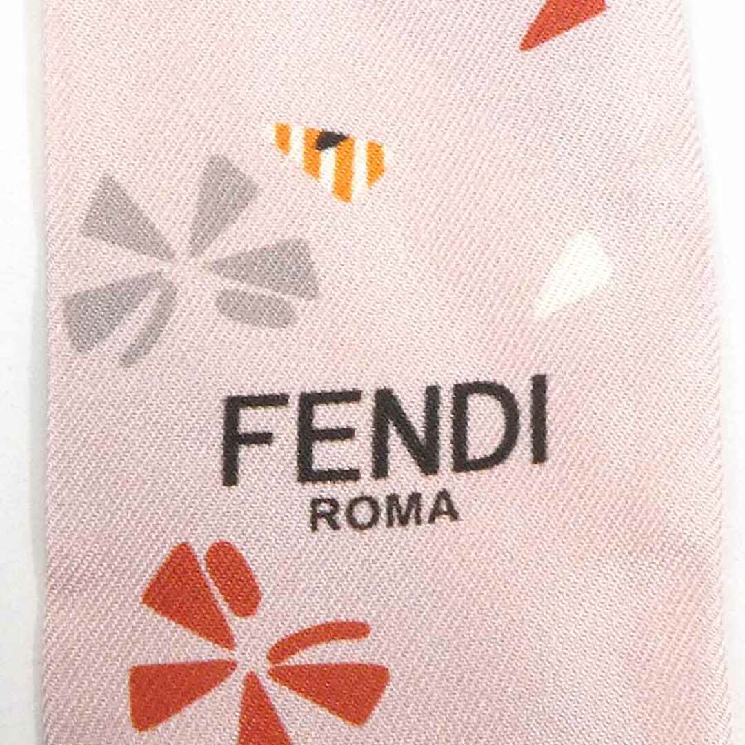 FENDI(フェンディ)のフェンディ FENDI スカーフ ラッピー シルク ピンク/マルチカラー レディース 送料無料【中古】 e57237f レディースのファッション小物(バンダナ/スカーフ)の商品写真