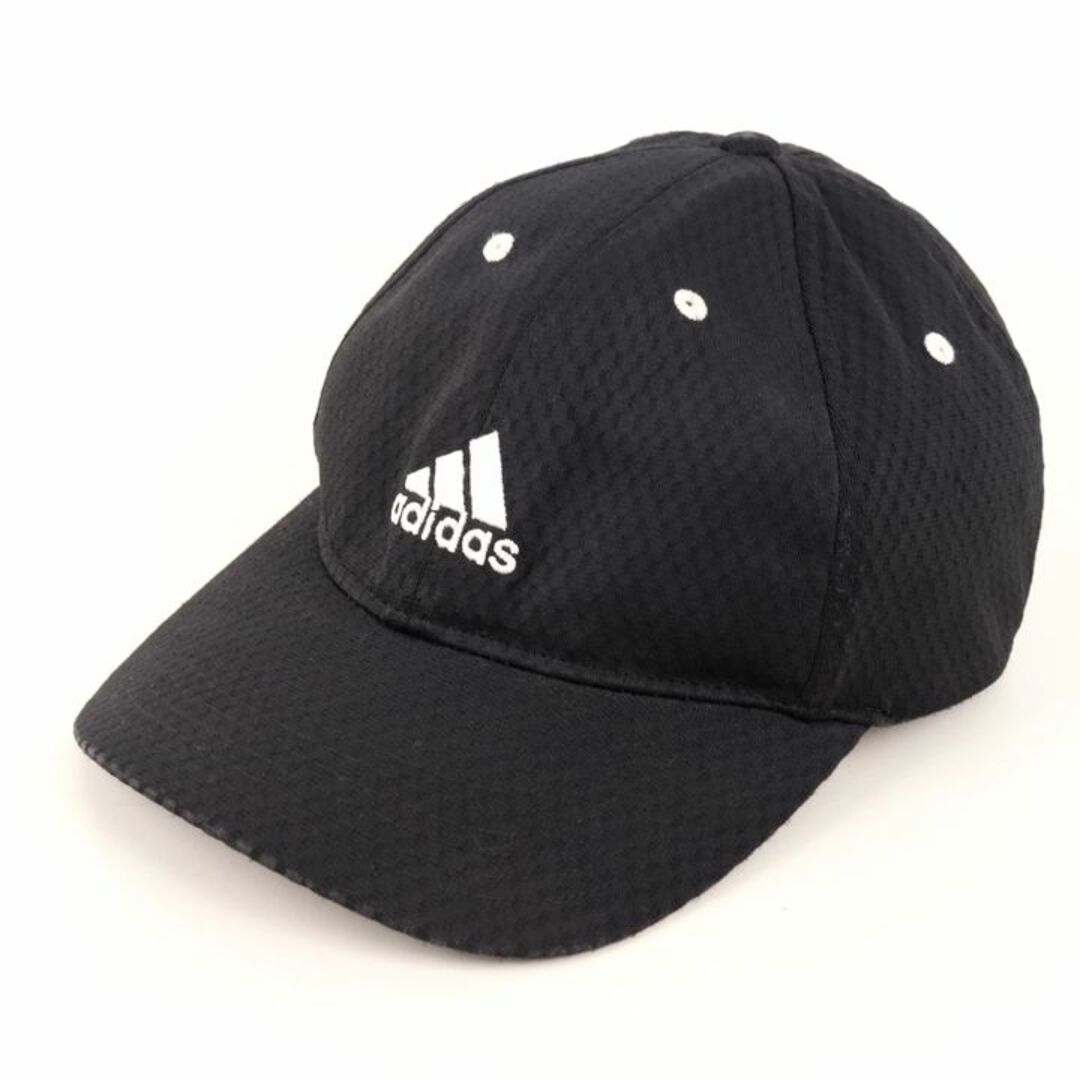 adidas(アディダス)のアディダス キャップ ロゴ スポーツ ブランド 帽子 キッズ レディース メンズ OSFZ 54-57cmサイズ ブラック adidas メンズの帽子(キャップ)の商品写真