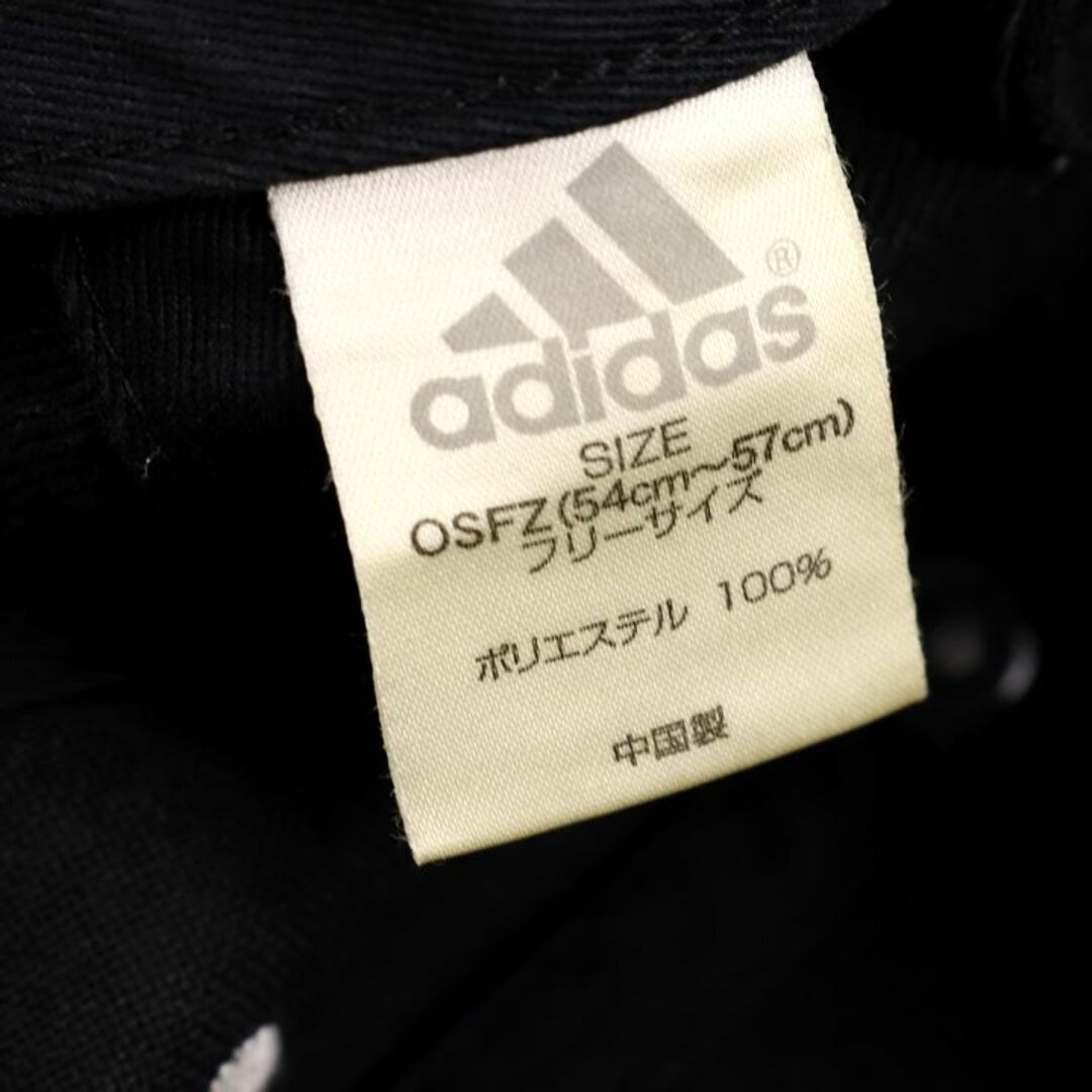 adidas(アディダス)のアディダス キャップ ロゴ スポーツ ブランド 帽子 キッズ レディース メンズ OSFZ 54-57cmサイズ ブラック adidas メンズの帽子(キャップ)の商品写真