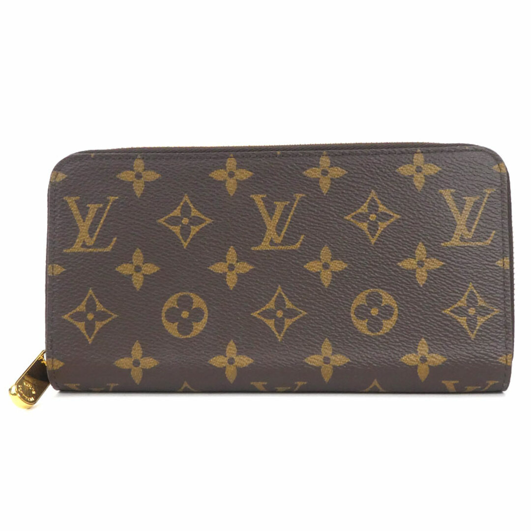 仕様ルイ ヴィトン LOUIS VUITTON ラウンドファスナー長財布 モノグラム ジッピーウォレット モノグラムキャンバス ブラウン ユニセックス 送料無料 e57243g