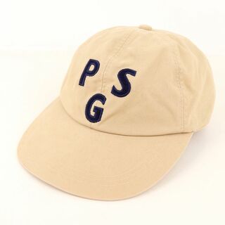 パーリーゲイツ(PEARLY GATES)のパーリーゲイツ キャップ ロゴ コットン ゴルフウエア ブランド 帽子 メンズ Sサイズ ベージュ PEARLY GATES(キャップ)