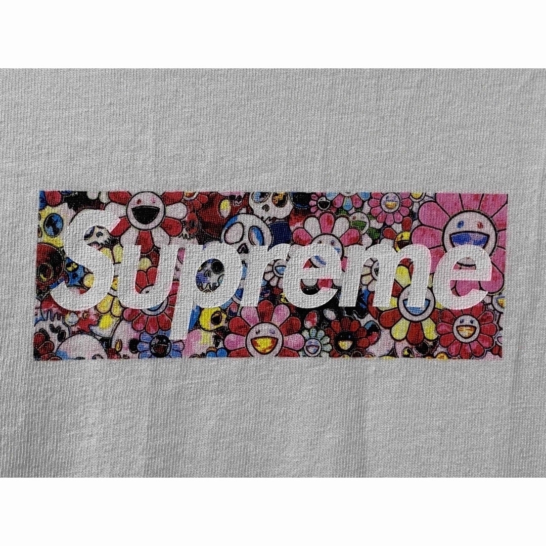 Supreme 村上隆 COVID-19 Relief Box LogoTee