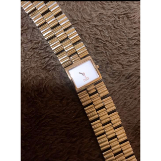 ドルチェアンドガッバーナ(DOLCE&GABBANA)のレディース　腕時計　ピンクゴールド　D&G(腕時計)
