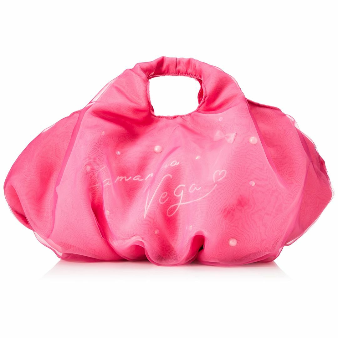 【色: ピンク】[サマンサベガ] トートバッグ/ブリーフ 公式 チュールバッグ