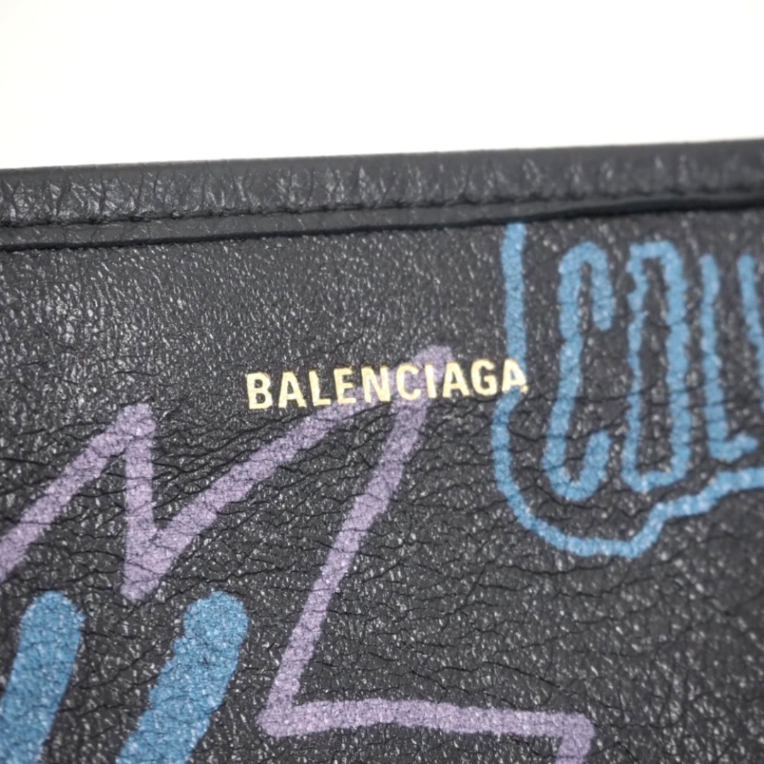 バレンシアガ BALENCIAGA クラッチバッグ
 グラフィティ 443658 ブラック