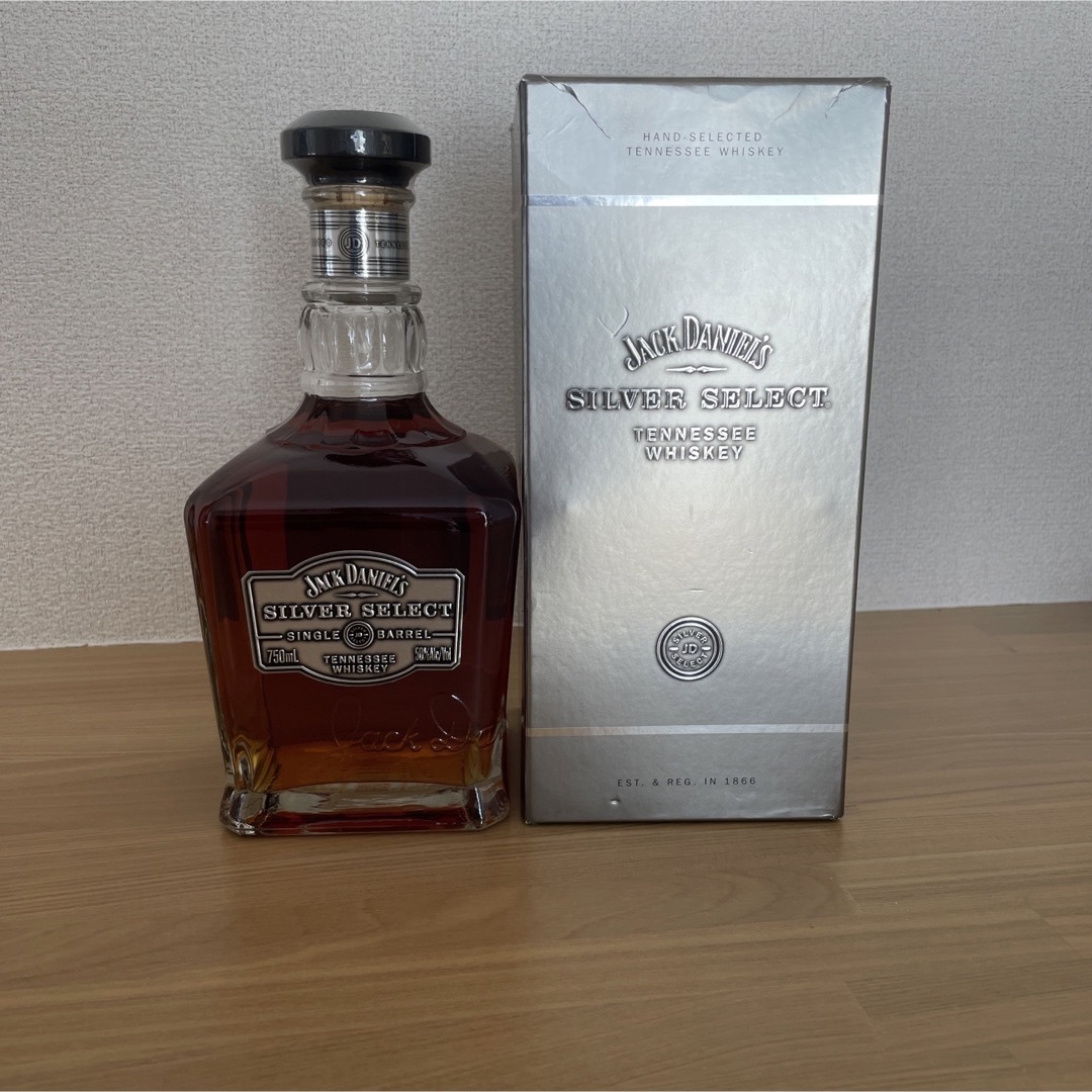 JACK DANIEL'S(ジャックダニエル)の【新品未開封】JACK DANIEL'S SILVER SELECT 食品/飲料/酒の酒(ウイスキー)の商品写真