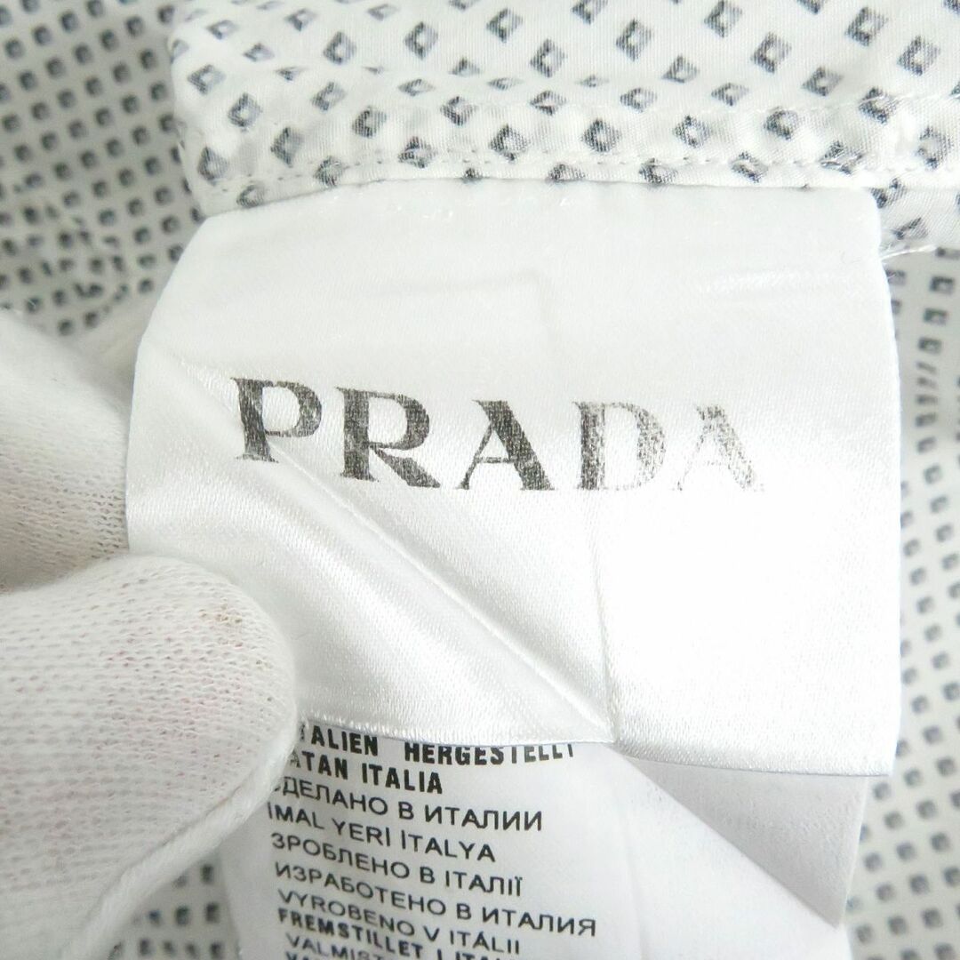 PRADA - 美品□PRADA/プラダ 総柄 コットン100％ ロングスリーブ 長袖