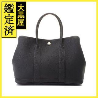 エルメス(HERMES)のエルメス　ガーデンパーティTPM ブラック/SV金具　　未使用品　【472】KS(ハンドバッグ)