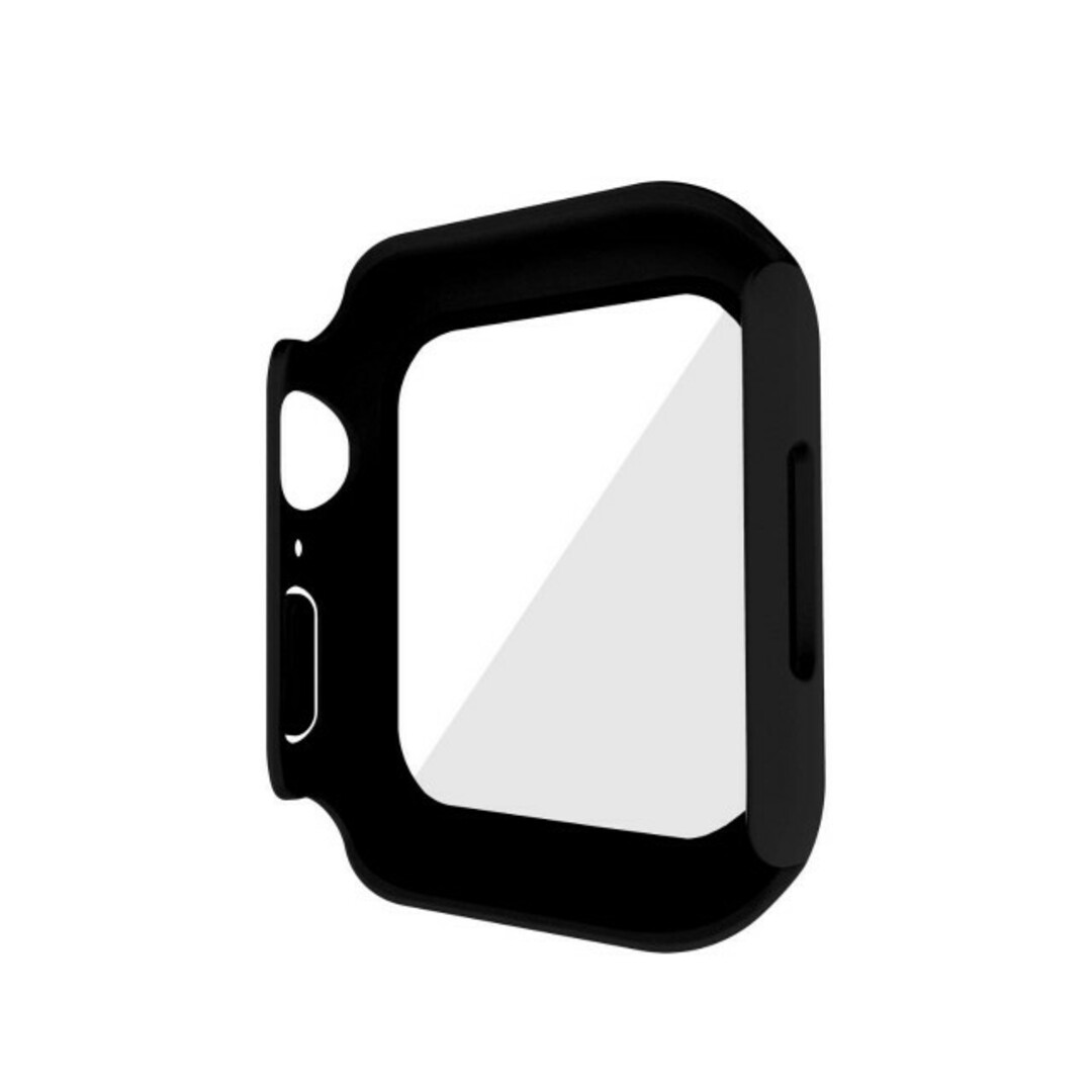 Apple Watch　ハードケース　44mm アップルウォッチ　カバー　黒 スマホ/家電/カメラのスマホアクセサリー(モバイルケース/カバー)の商品写真