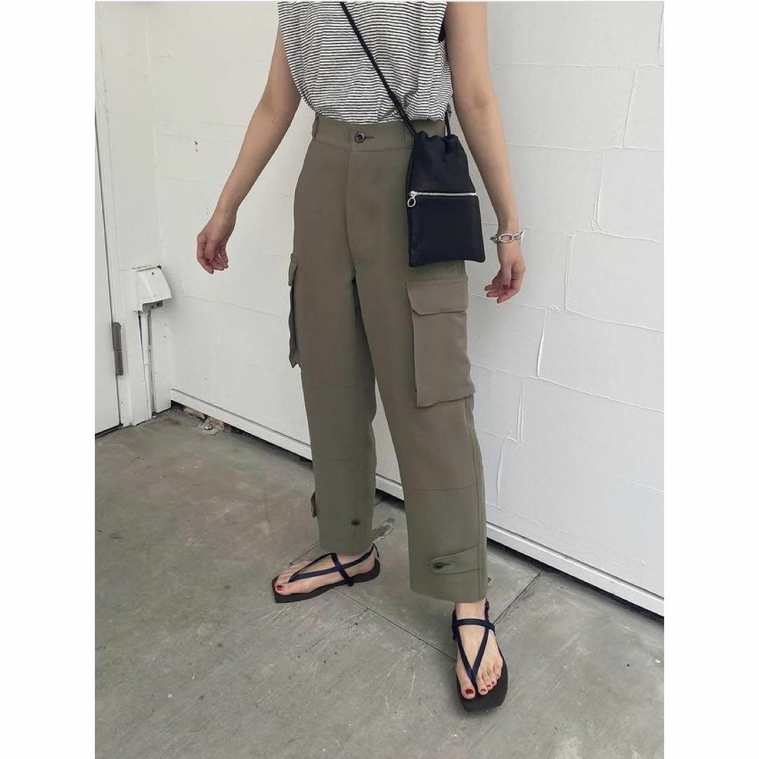 極美品 PHOTOCOPIEU FILOMENA カーゴパンツ カーキ