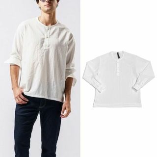 ダブルジェーケー(wjk)の23SS 新品2.9万 wjk プルオーバー シャツ(シャツ)