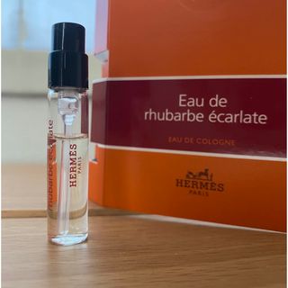 エルメス(Hermes)のエルメス　オーデコロン　オードゥルバーブエカルラット　試供品　2ml(香水(女性用))