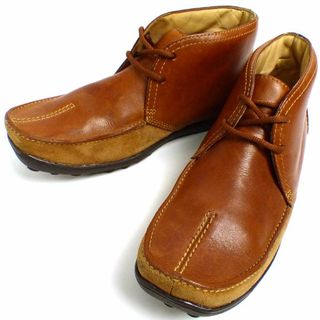 クラークス(Clarks)のClarks / クラークス コンビレザー チャッカブーツ  UK7(ブーツ)