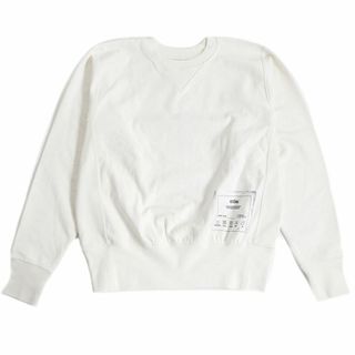 新品タグ付き Maison Margiela ロゴ スウェット ホワイト 46