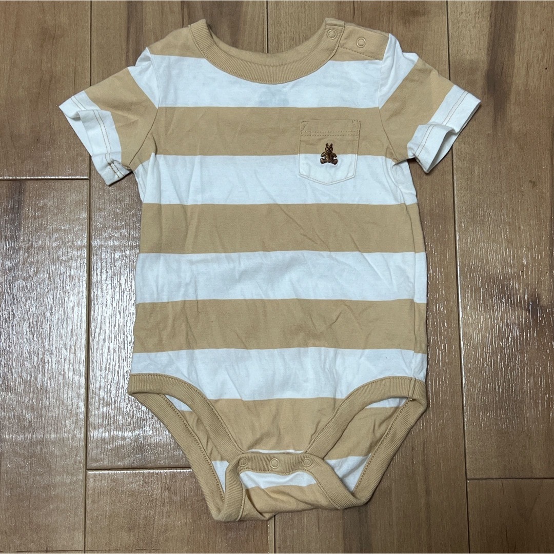 babyGAP(ベビーギャップ)のbaby GAP 半袖ボディスーツ キッズ/ベビー/マタニティのベビー服(~85cm)(肌着/下着)の商品写真