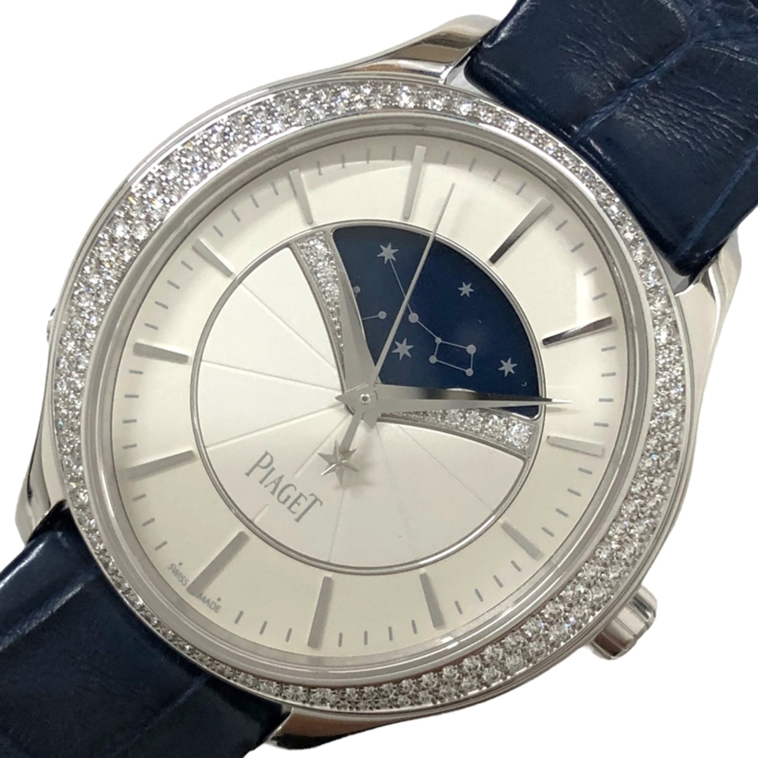 PIAGET(ピアジェ)の　ピアジェ PIAGET ライムライトステラ G0A40111 ホワイト K18WG/純正革ベルト/純正尾錠 レディース 腕時計 レディースのファッション小物(腕時計)の商品写真