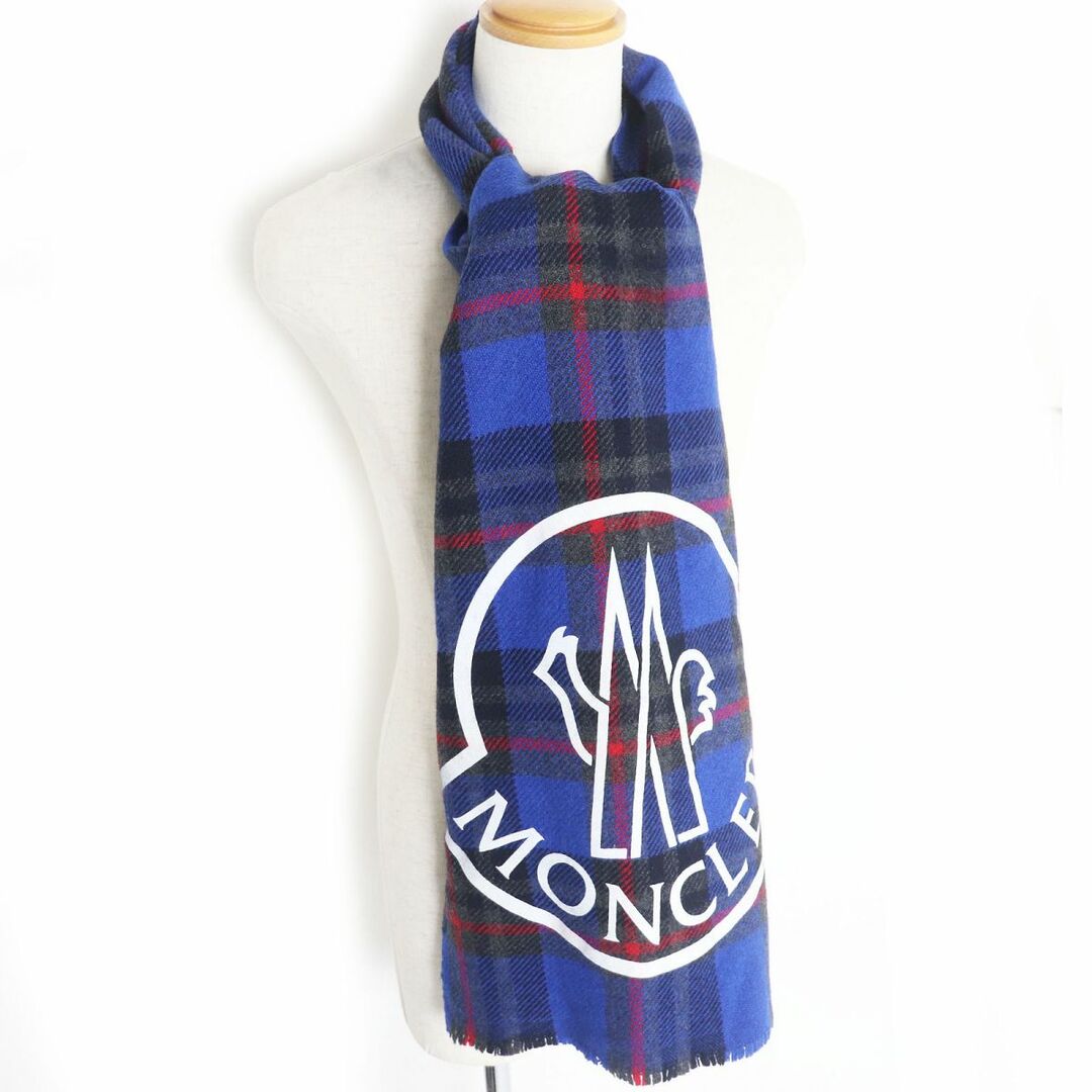 MONCLER - 美品□MONCLER/モンクレール SCIARPA タータンチェック柄