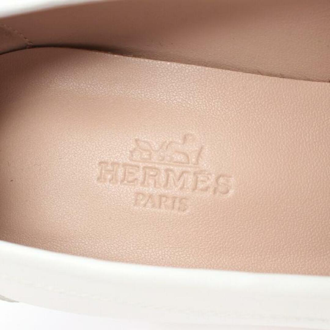 Hermes(エルメス)のエリゼ 70 パンプス レザー ホワイト マルチカラー レディースの靴/シューズ(ハイヒール/パンプス)の商品写真