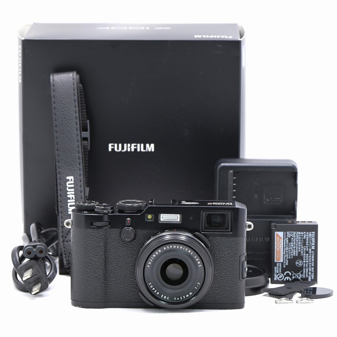 【美品】FUJIFILM X100Fブラック富士フイルムコンパクトデジタルカメラ