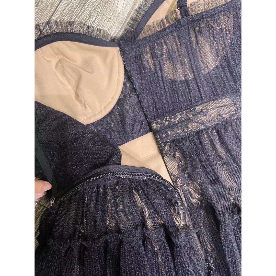 BCBGMAXAZRIA - ❤️BCBGMAXAZRIA新作新品 黒レース ロング BCBGMAXAZRIA - ❤️BCBGMAXAZRIA新作新品 黒レース ロング