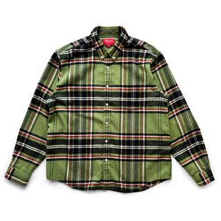 Supreme - Supreme -Hooded Jacquard Flannel Shirt の通販 by H ...