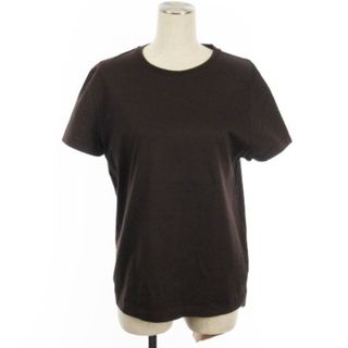 プラージュ(Plage)のプラージュ 21SS Tシャツ カットソー 半袖 ブラウン 36(カットソー(半袖/袖なし))