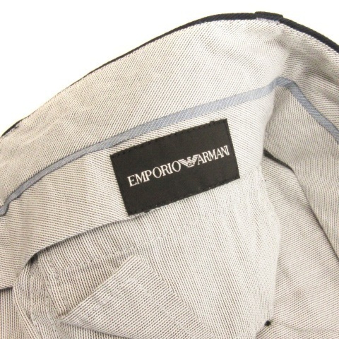 Emporio Armani(エンポリオアルマーニ)のエンポリオアルマーニ スラックス パンツ コットン ネイビー 52 メンズのパンツ(スラックス)の商品写真