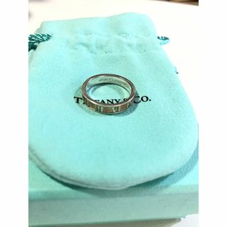 511180●  TIFFANY&Co アトラス リング 14号 指輪(リング(指輪))