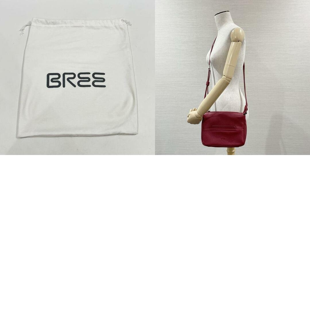 BREE(ブリー)のBREE ロゴ 斜め掛け ショルダーバッグ レザー レディースのバッグ(ショルダーバッグ)の商品写真