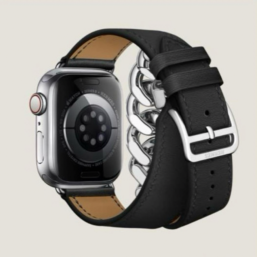 Hermes - Apple Watch HERMES グルメットメタルベルトの通販 by
