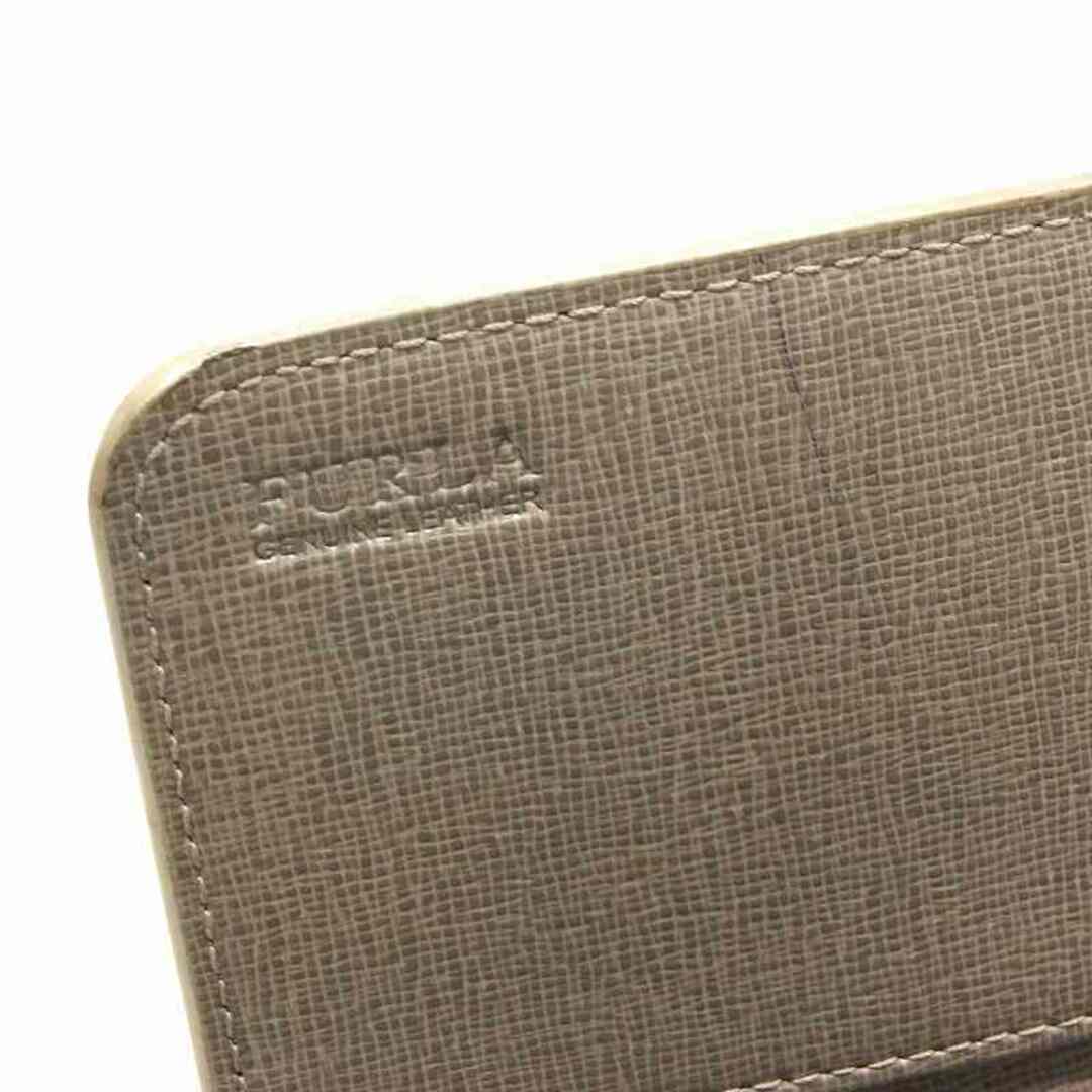 Furla(フルラ)のFURLA フルラ 長財布 グレー レザー 財布 二つ折り レディース シンプル【中古】JA-17905 レディースのファッション小物(財布)の商品写真