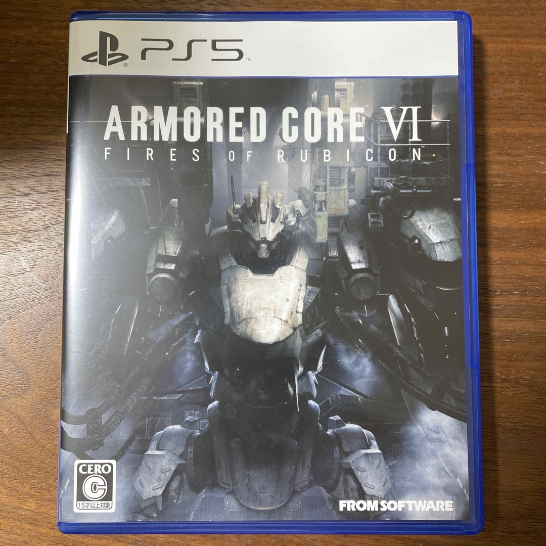 PlayStation(プレイステーション)のARMORED CORE VI FIRES OF RUBICON（アーマード・コ エンタメ/ホビーのゲームソフト/ゲーム機本体(家庭用ゲームソフト)の商品写真