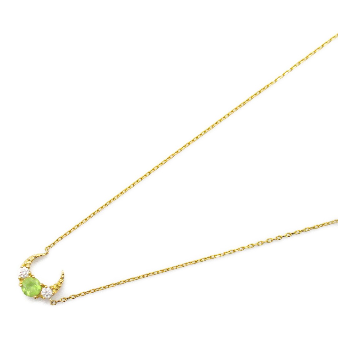 STAR JEWELRY ペリドット ダイヤモンド ネックレス　美品ダイヤモンド