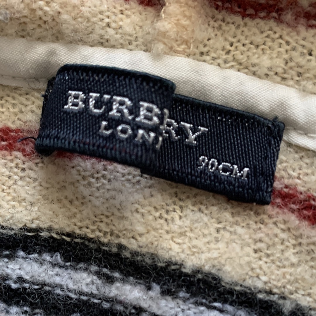 BURBERRY(バーバリー)のBURBERRY LONDON バーバリーロンドン ニットパーカー 90 キッズ/ベビー/マタニティのキッズ服男の子用(90cm~)(ニット)の商品写真