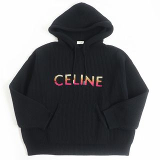 即日発送/【極美品】 新品 CELINEパーカー男女兼用サイズ M 黒未使用。-