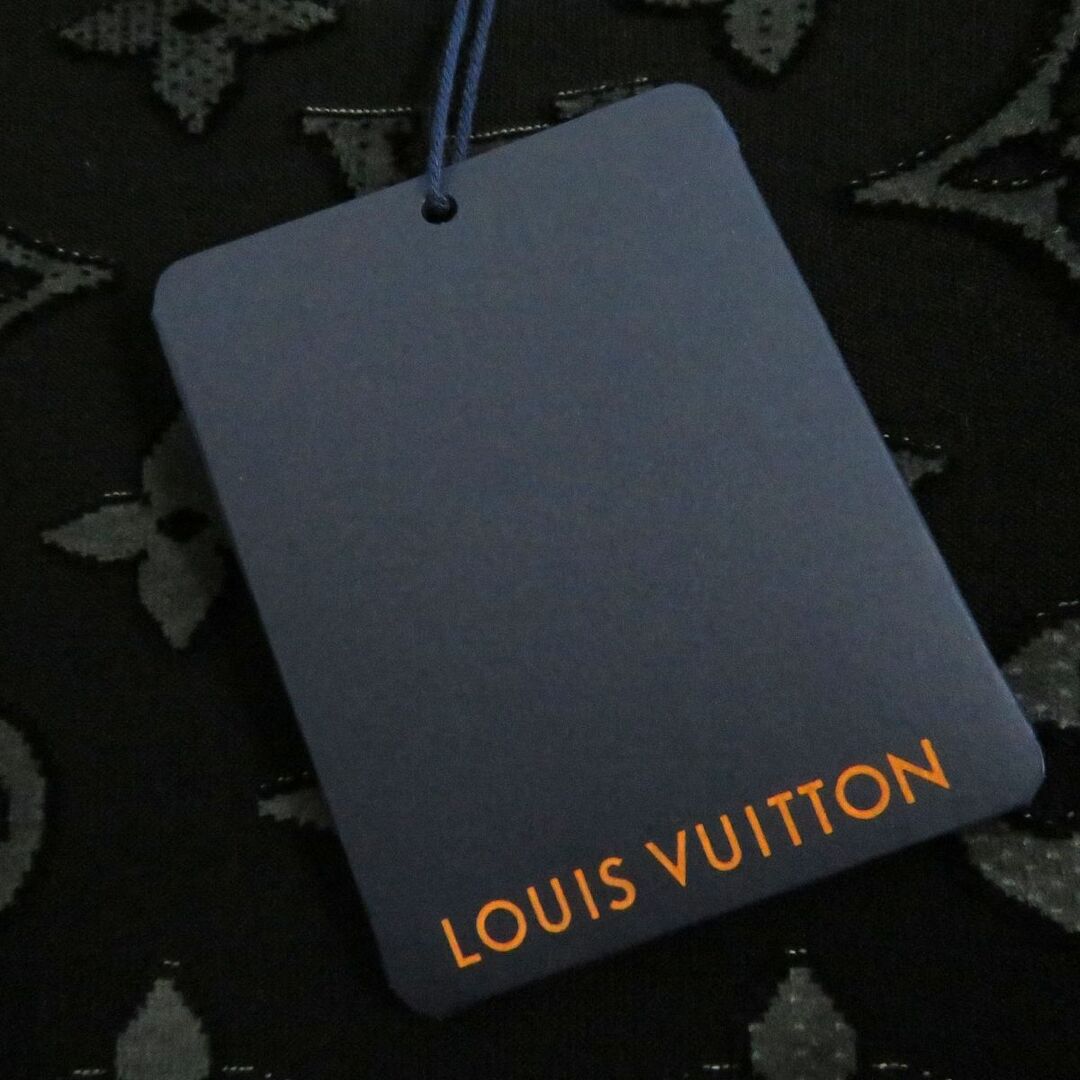 LOUIS VUITTON(ルイヴィトン)の未使用品□23AW LOUIS VUITTON/ルイヴィトン 1AAU84 グラディエント モノグラム フィルクーペ スウェットシャツ/トレーナー 黒 XL 伊製 メンズのトップス(ニット/セーター)の商品写真